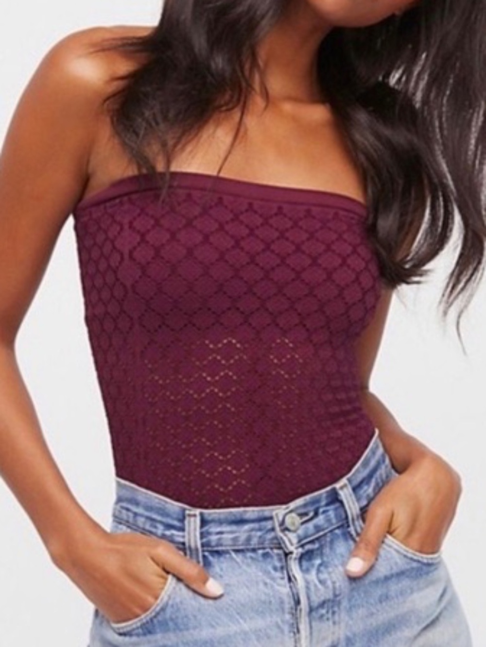 Intimately Free People Fuchsia Tube Top
